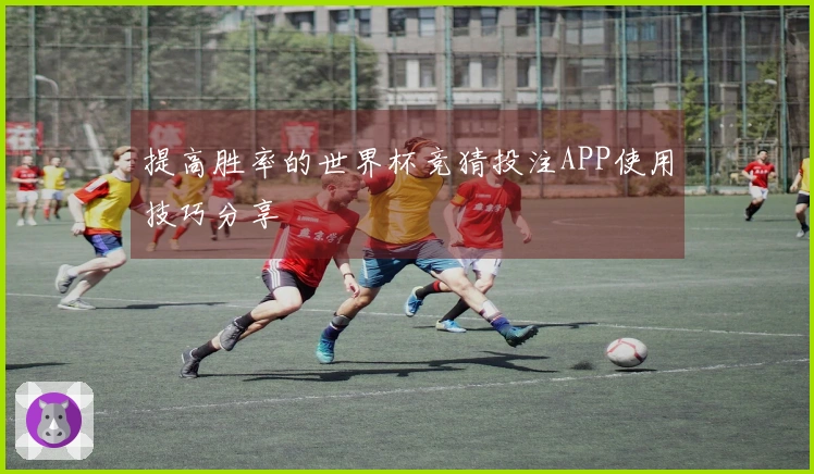 提高胜率的世界杯竞猜投注APP使用技巧分享
